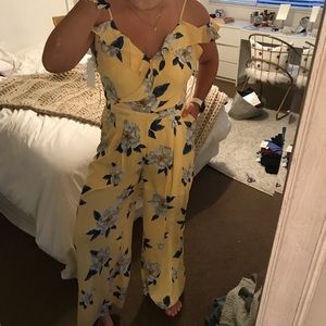 Floral jumpsuit